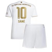 Bayern Munich Leroy Sane #10 Udebanesæt Børn 2022-23 Kortærmet (+ Korte bukser)